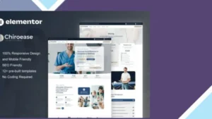 ChiroEase - Chiropractic and Physiotherapy Elementor Template Kit