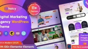 Choicy - Digital Marketing Agency WordPress Theme
