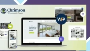 Chrimson - Windows and Doors Installation Services Store WordPress Theme + AI