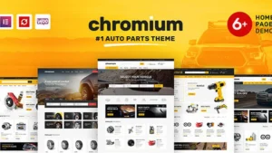 Chromium - Auto Parts Shop WordPress Woo Theme