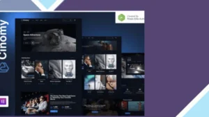 Cinomy - Movie TV and Streaming Services Elementor Template Kit