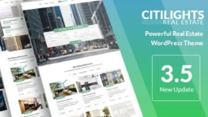 CitiLights - Real Estate WordPress Theme