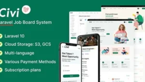 Civi - Job Board WordPress Theme Theme