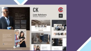 CK - Lawyer Elementor Template Kit