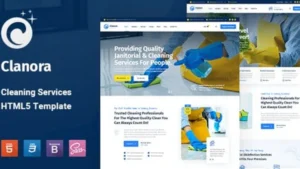Clanora - Cleaning Services WordPress Theme