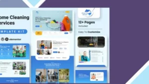 ClarityShine - Cleaning Service Company Elementor Template Kit
