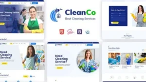 Cleanco - Cleaning Service Company WordPress Theme