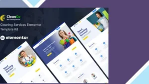 Cleanco - Cleaning Service Elementor Template Kit
