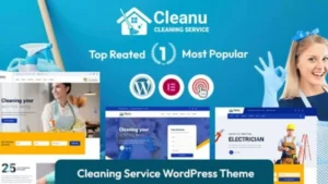 Cleanu - Cleaning Services WordPress Theme