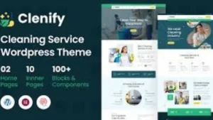 Clenify - Cleaning Service WordPress Theme