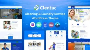 Clentac - Cleaning Services WordPress Theme