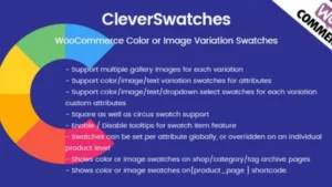 CleverSwatches - WooCommerce Color or Image Variation Swatches