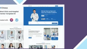 Clinexa - Medical Clinic and Hospital Elementor Template Kit
