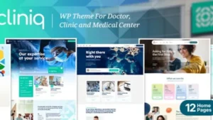 Cliniq - Doctor and Medical WordPress Theme