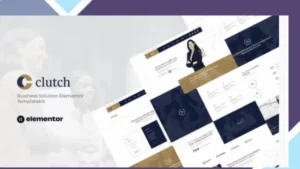 Clutch - Business Solution Elementor Template Kit
