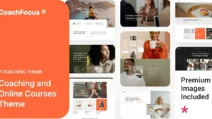 CoachFocus - Coaching and  Online Courses WordPress Theme