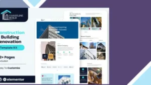 Coastline Build - Construction and Building Renovation Template Kit