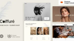 Coiffure - Hair Salon and Barber WordPress Theme