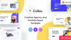 Collax - Creative Agency WordPress Theme