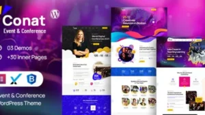 Conat - Event and Conference WordPress Theme