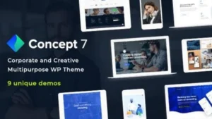 Concept Seven - Responsive Multipurpose WordPress Theme