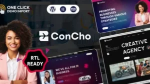 Concho - Business Agency WordPress Theme