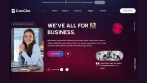 Concho Consulting Services WordPress Theme