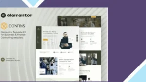Confins - Business and Finance Consulting Elementor Template Kit