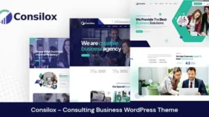 Consilox - Consulting Business WordPress Theme