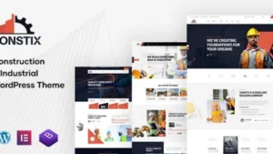 Constix - Construction Industrial WordPress Theme