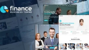 Consulting Business Finance Theme