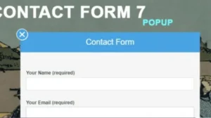 Contact Form 7 Popup