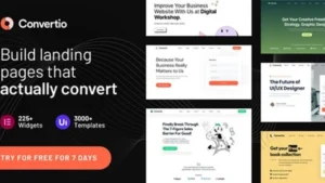 Convertio - Conversion Optimized Landing Page Theme
