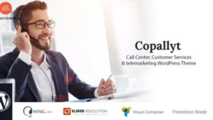 Copallyt - Call Center and Telemarketing WordPress Theme
