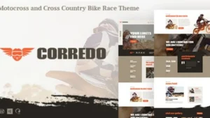 Corredo - Bike Race & Sports Events WordPress Theme