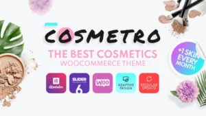 Cosmetro - Cosmetics Store Elementor WooCommerce Theme
