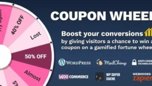 Coupon Wheel For WooCommerce and WP