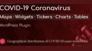 COVID19 Coronavirus Plugin - Live Map WordPress Plugin