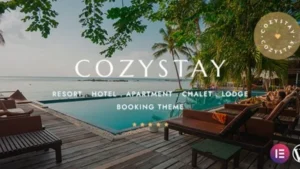 CozyStay - Hotel Booking WordPress Theme