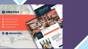 Creativa - Digital Agency Elementor Template Kit