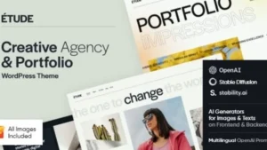 Creative - Portfolio and Agency WordPress Theme