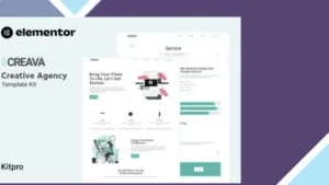 Creava - Creative Agency Elementor Template Kit