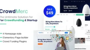 Crowdmerc Crowdfunding Startup Fundraising
