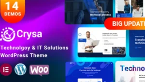 Crysa - IT Solutions WordPress Theme