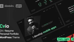 Cvio - CV Resume Theme