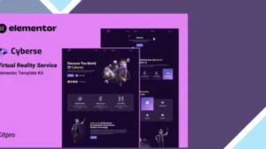 Cyberse - Virtual Reality Service Elementor Template Kit