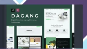 Dagang - Digital Marketing Agency Elementor Template Kit