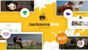Dairy Farm - Eco Products WordPress Theme