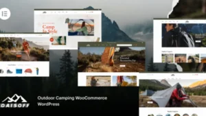 Daisoff - Outdoor Camping WooCommerce WordPress Theme