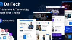 Daltech - IT Solutions and Technology WordPress Theme